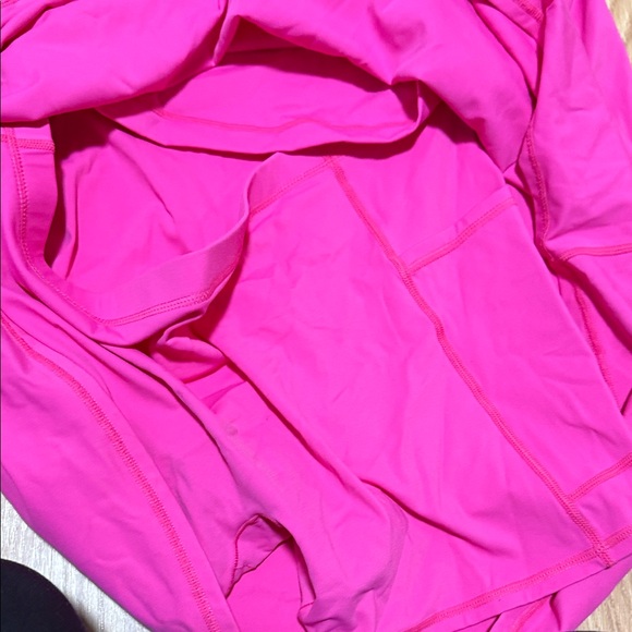 HALARA Hot Pink Peek A Boo Nylon-Blend Athletic Dress - Picture 3 of 5